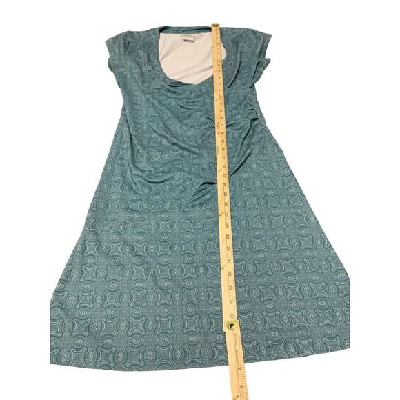 Beautiful Alpine Design Performance pullover v neck Dress Womens Blue Size medi - Picture 12 of 13